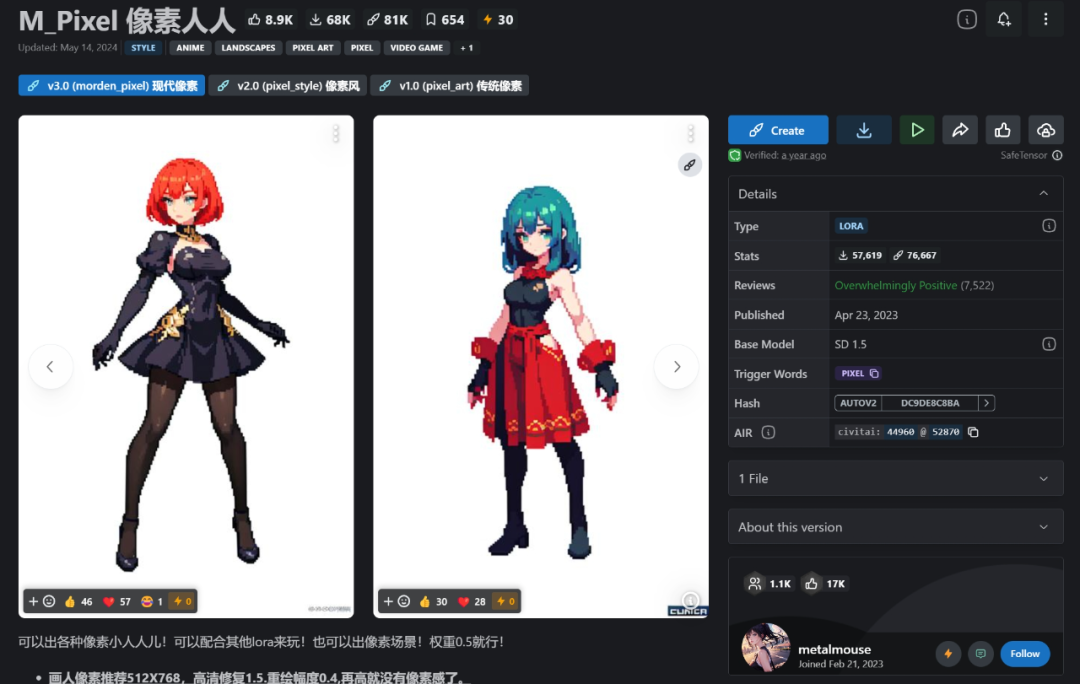 Stable Diffusion模型资源合集 Stable Diffusion模型资源合集